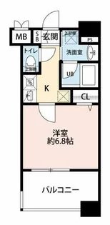 ラ・シック サヴォイ【5階】の間取り