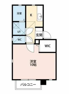 シャリテ【202号室】の間取り