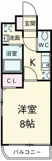 ルミエール長良【3階】の間取り