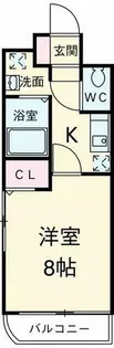 ルミエール長良【3階】の間取り