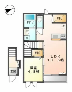 あいトピア【202号室】の間取り