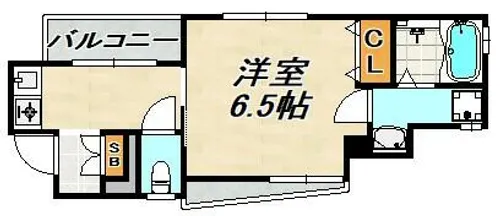 ERコート堀池町【2階】の間取り