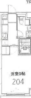 ラ・シュエット【204号室】の間取り