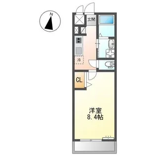 ペガサスⅡ【208号室】の間取り