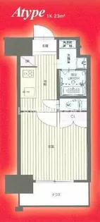 No.122 ETERNITY NISSEKI STREET【5階】の間取り