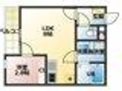 ONE FIVE【2階】の間取り