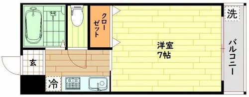 ケオラホウ【5階】の間取り