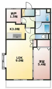 エコール・ド・松葉【2階】の間取り
