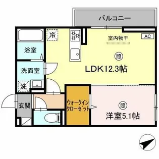 Hau’oli Residence【3階】の間取り