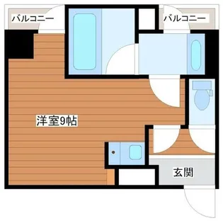 リヴェール阿波座【5階】の間取り