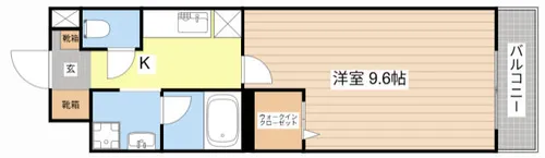 Radier MARU.T【207号室】の間取り