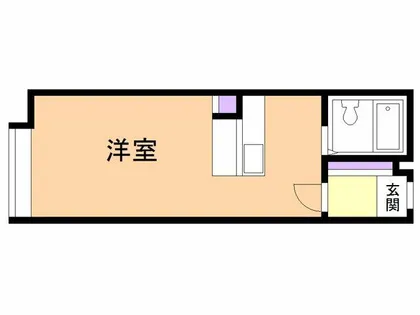 ゴールデンハイツA【102号室】の間取り