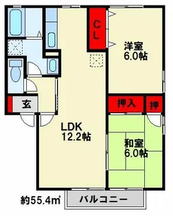 グレイス上吉田 A棟【1階】の間取り