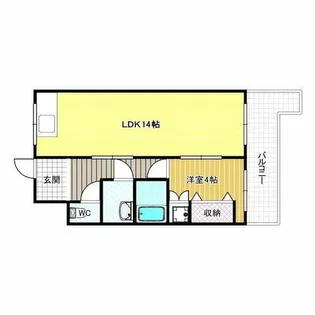 グレイスフルコーポ市川【2階】の間取り