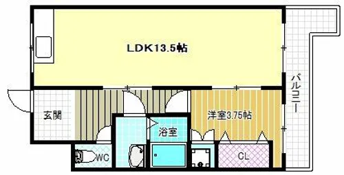 グレイスフルコーポ市川【2階】の間取り