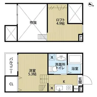 フェニックス【1階】の間取り