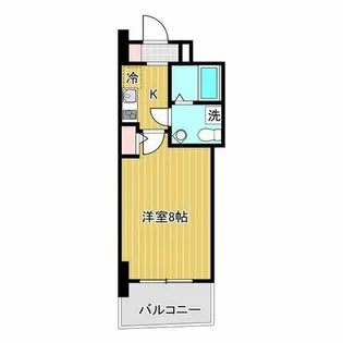 セレニテ桜川駅前プリエ【11階】の間取り