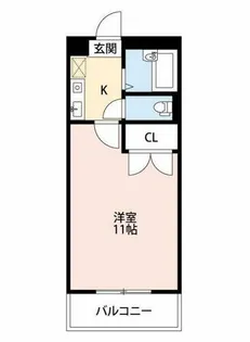 ザ バリーズスクエア【303号室】の間取り