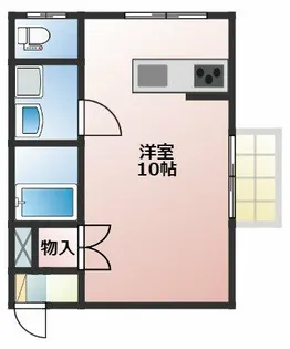 REED【203号室】の間取り