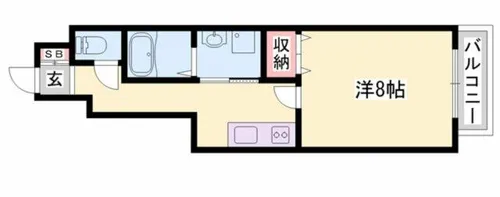 Fortis【1階】の間取り