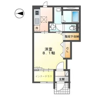 La Nord.【1階】の間取り