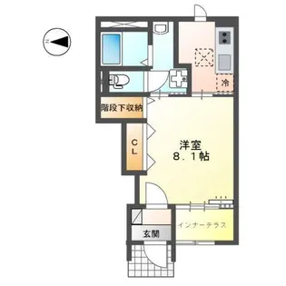 La Nord.【1階】の間取り