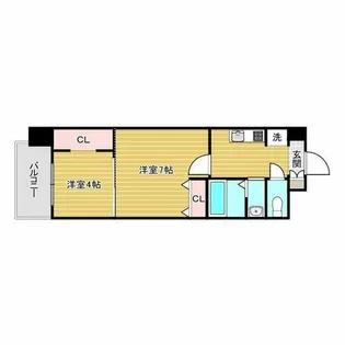 RADIANCE【6階】の間取り