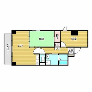 空港リブレ大阪屋【1階】の間取り