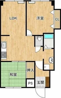 滝子アネックス【4階】の間取り