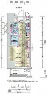 プレサンス高畑ルミア【8階】の間取り