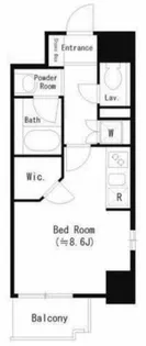パークキューブ北浜【7階】の間取り