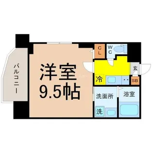 SPAZIO METALLO(スパジオメタロ)【4階】の間取り