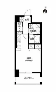 アーバネックス北浜【3階】の間取り