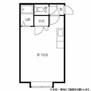 フロンティアK3【3階】の間取り