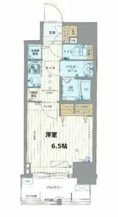エスライズ東本町【5階】の間取り