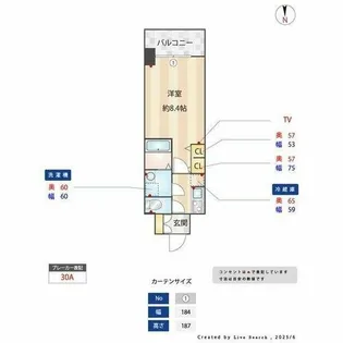 S-RESIDENCE今池beleta【1階】の間取り