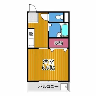 メロディーハイム【2階】の間取り