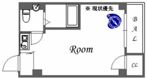 レジデンス緑【3階】の間取り