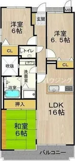 DO鶴見【2階】の間取り