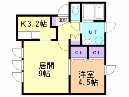 プチメゾン【101号室】の間取り