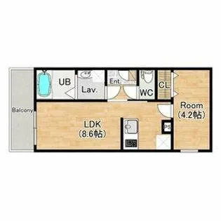 ジーメゾン柴田エクシア【3階】の間取り