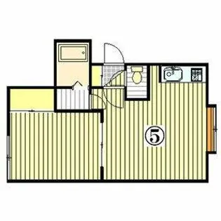 シャネル新琴似壱番館【2階】の間取り