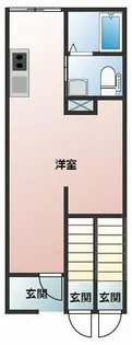 BR Maison堺石津【101号室】の間取り