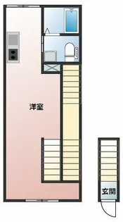 BR Maison堺石津【208号室】の間取り