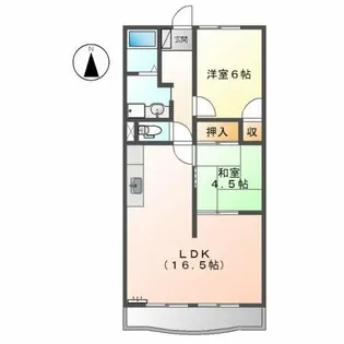 BELLPHA21(ベルファ21)【2階】の間取り