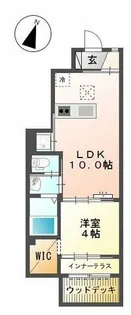 ディモーラ【101号室】の間取り