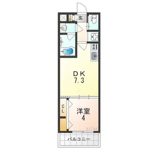 大阪府豊中市螢池西町2丁目【アパート】の間取り