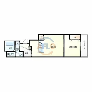 カーサカルド【3階】の間取り