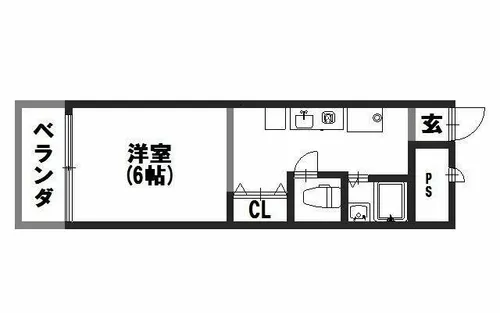 フローラ【2階】の間取り