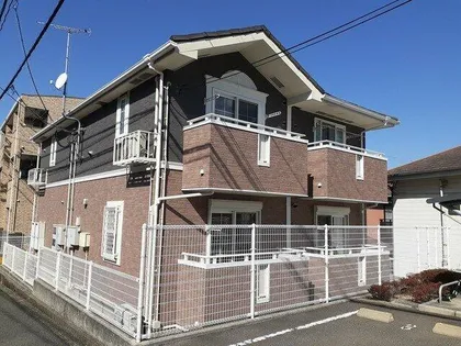 ベルムーンA【2階】の外観